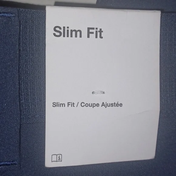 Nike Dri-Fit Vapor Slim Fit Golf Pants  Color-Blue NWT - Picture 3 of 9